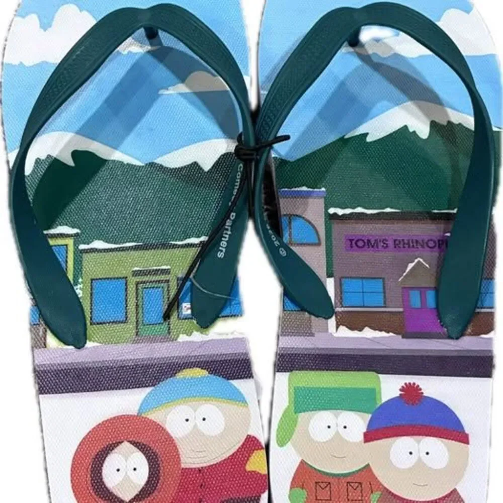 BIOWORLD Licensed South Park Mens Flip Flops - Size 12 - NWT